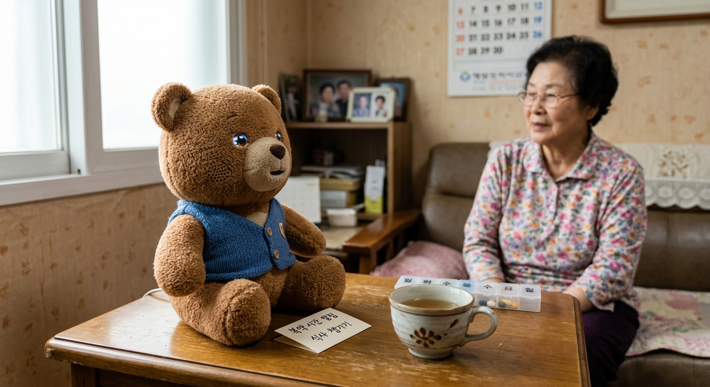 로봇도 마찬가지다. 지자체 보급 대수는 2019년 271대에서 2020년 1,115대, 2021년 1,266대로 늘었다. 봉제인형 형태의 돌봄 